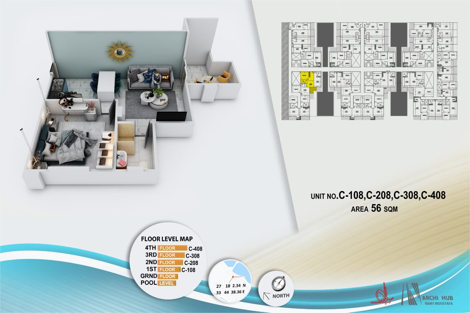 Studio in Airport Resort