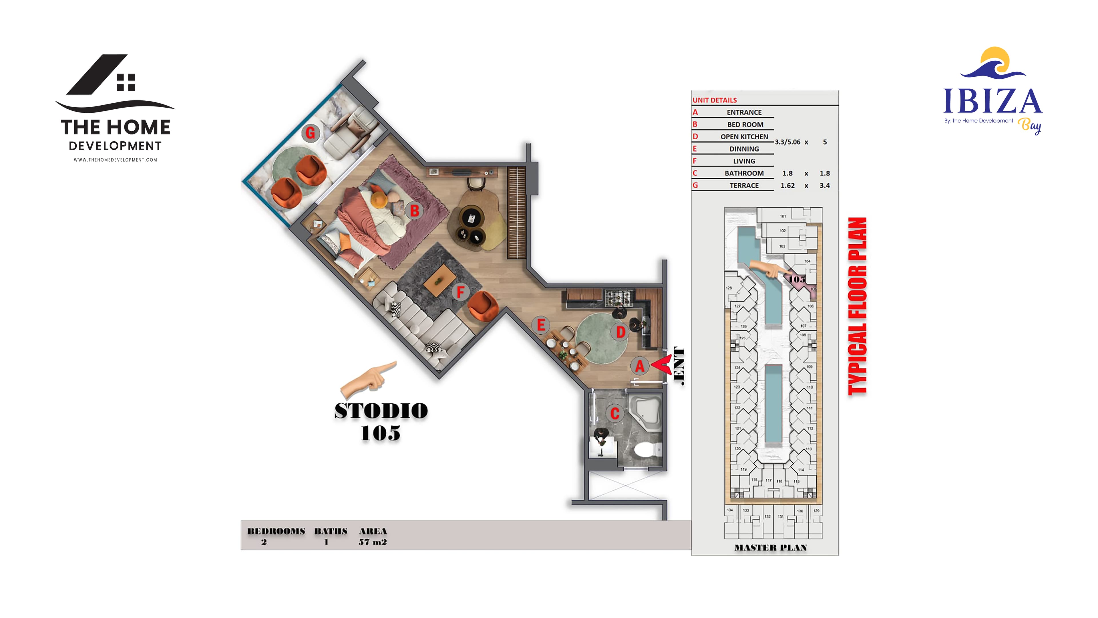 One Bedroom in IBIZA Residences